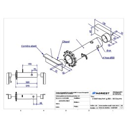 MOULINET LG 300 L 150 GAUCHE