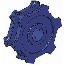 NOIX 10X35 6 EMP ACIER ETROITE Ø 35 + 4T Ø 10 AUD