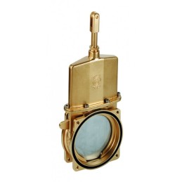 VANNE BRONZE LAME INOX 6" Ø150