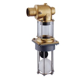 VALVE TROP PLEIN Ø50 A 2 BALLES AV VOYANT