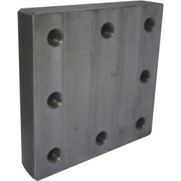 PLATINE A BOULONNER 145X145 8TRS AGRI-POWER