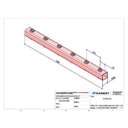 PORTE DENT LG 1200 6 BAG E800 C80X80X5