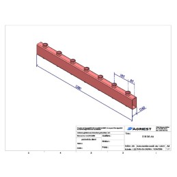 PORTE DENT LG 1280 7 BAG CYL C120X60X6
