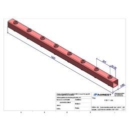 PORTE DENT LG 1600 8 BAG E800 C80X80X5