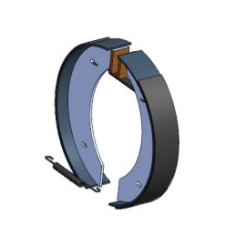 JEU DE 2 MACHOIRES Ø355X80 CAME + 2 RESSORTS 01906)