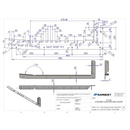CORNIERE DE PLANCHER MIRODROITE