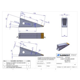 SABOT SOUS SOLEUR ADAPT LELYROC CARB