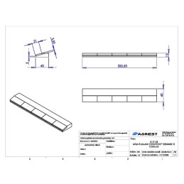 MISE A SOUDER CONTRESEP225X40X12 CARBURE
