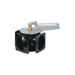 VANNE 3 VOIES 6" EQUIPEE VERIN  HYDRAULIQUE