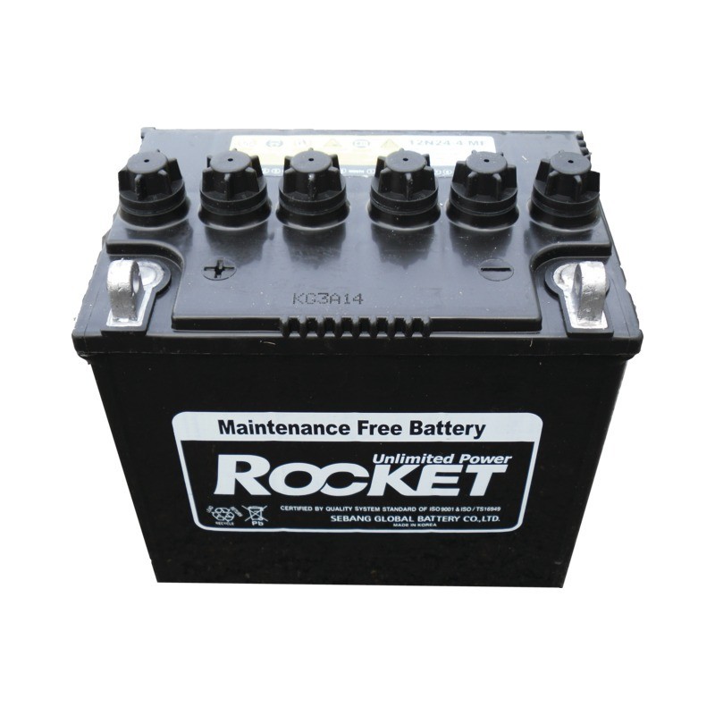 BATTERIE MOTOC 12N24-4 PRETE A L'EMPLOI