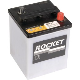BATTERIE 6V 66AH PRETE A L'EMPLOI 066.18 ROCKET