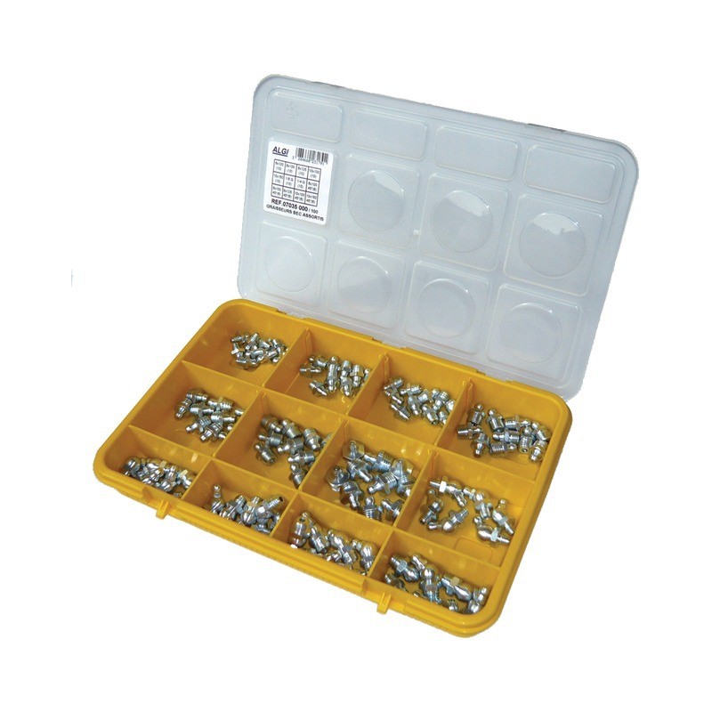 GRAISSEURS ASSORTIMENT COFFRET DE 100 PIECES