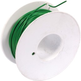 FIL MONOCONDUCTEUR VERT 1mm² ROULEAU DE 50M