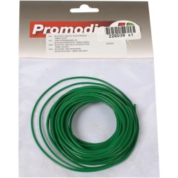 FIL MONOCONDUCTEUR VERT 1mm² BLISTER DE 10M