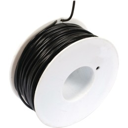 FIL MONOCONDUCTEUR NOIR 2mm² ROULEAU DE 50M