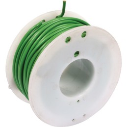 FIL MONOCONDUCTEUR VERT 3mm² ROULEAU DE 25M