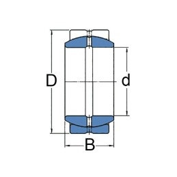 ROTULE LISSE GE 20 ES - SKF