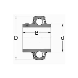 ROULEMENT DE PALIER YAR 213-2F SKF