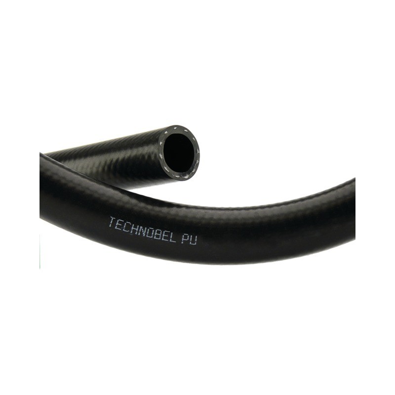 TUYAU TECHNOBEL PU 12,7X19 MM NOIR LE METRE