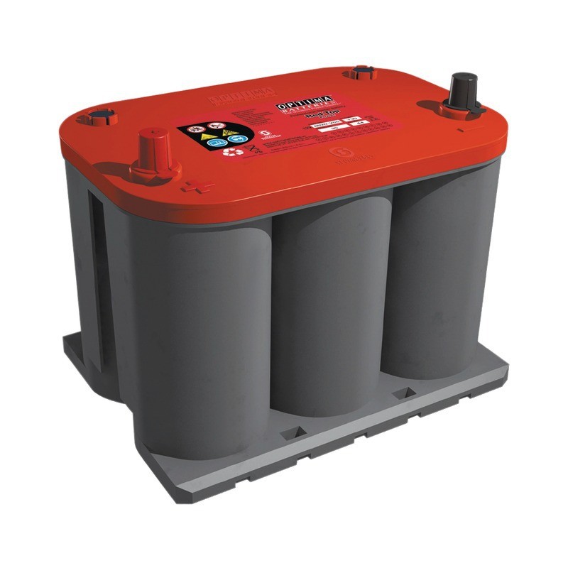 BATTERIE OPTIMA Rouge RTS 3,7L