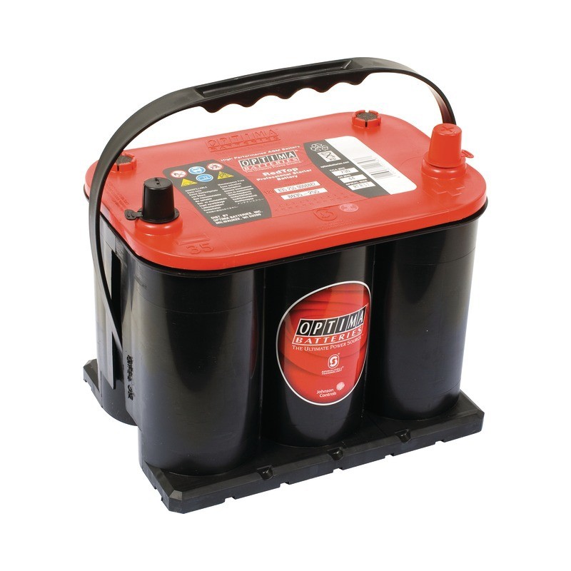 BATTERIE OPTIMA Rouge RTR 3,7L