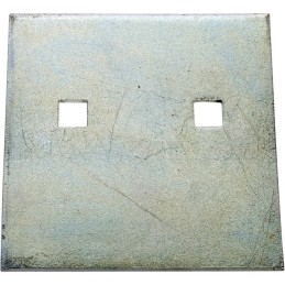 GRATTOIR HOWARD 100X100 EP3 2 TROUS 10 ADAPTABLE