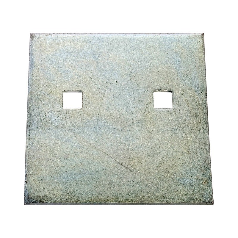 GRATTOIR HOWARD 100X100 EP3 2 TROUS 10 ADAPTABLE