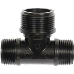 RACCORD EN T FIL.MALE G 1"M-M 1"1/4"M