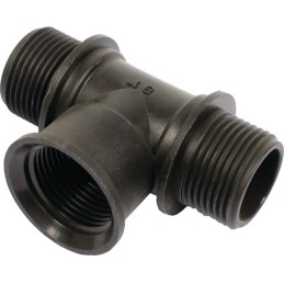 RACCORD EN "T" FIL. G 1" M-F-M