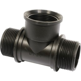 RACCORD EN "T" FIL. G 1 1/4" M-F-M