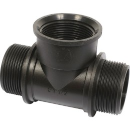 RACCORD EN "T" FIL. G 1 1/2" M-F-M