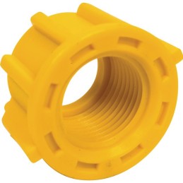 ECROU  3/8" GAZ (JAUNE)