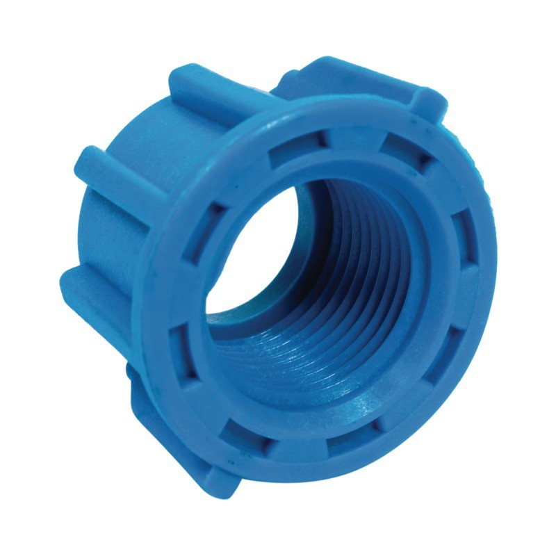 ECROU  3/8" GAZ (BLEU)