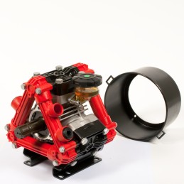 POMPE PULVERISATEUR BASSE PRESSION UDOR ZETA 85 3 PISTONS 85 L/MIN 20 BAR ARBRE SIMPLE 1''3/8Z6