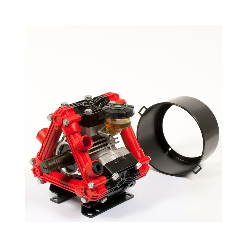 POMPE PULVERISATEUR BASSE PRESSION UDOR ZETA 85 3 PISTONS 85 L/MIN 20 BAR ARBRE SIMPLE 1''3/8Z6