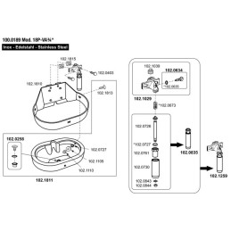 ABREUVOIR ANTI-LAPAGE 18P SOUP APE INOX 3/4"