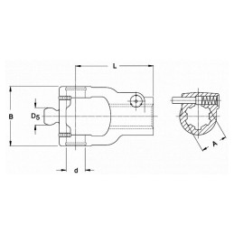 MACHOIRE GA 80° 1"3/4 6C CR32X76/27X94 VR