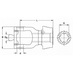 MACHOIRE GA 80° 1"3/8 21C CR36X89/32X106 QSG