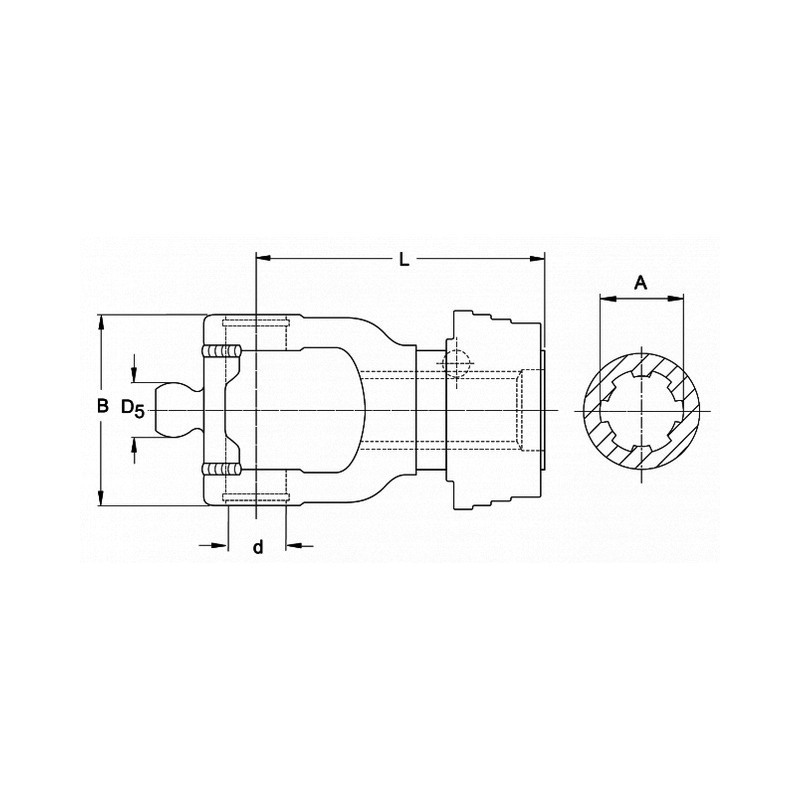MACHOIRE GA 80° 1"3/8 21C CR36X89/32X106 QSG