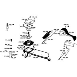 AXE INOX LG500 **A épuisement **