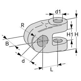 CHAPE CAT2 Ø 20,2 MM LG 46,5 MM WALTERSCHEID
