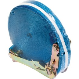 SANGLE D'ARRIMAGE 5T LG15M + CROCHET BORD DE RIVE (BLEUE)