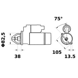 DEMARREUR IS1055 REMPLACE LE IS0820