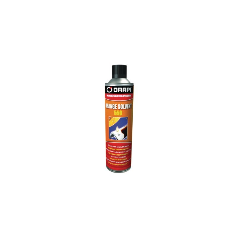 SOLVANT DE NETTOYAGE ORANGE SOLVENT 550 AEROSOL 650ML ORAPI