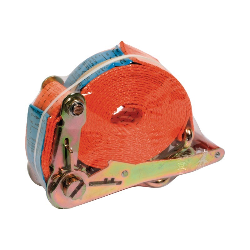 SANGLE D'ARRIMAGE 5T LG5M ORANGE + CROCHET 2 DGTS RAPP