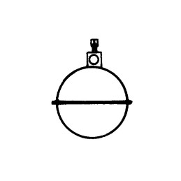 BOULE   FLOTTEUR PVC         D85