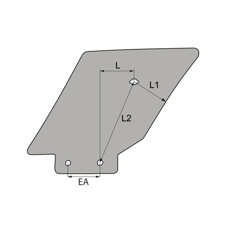 CONTRE LAME GAUCHE TYPE MICHEL