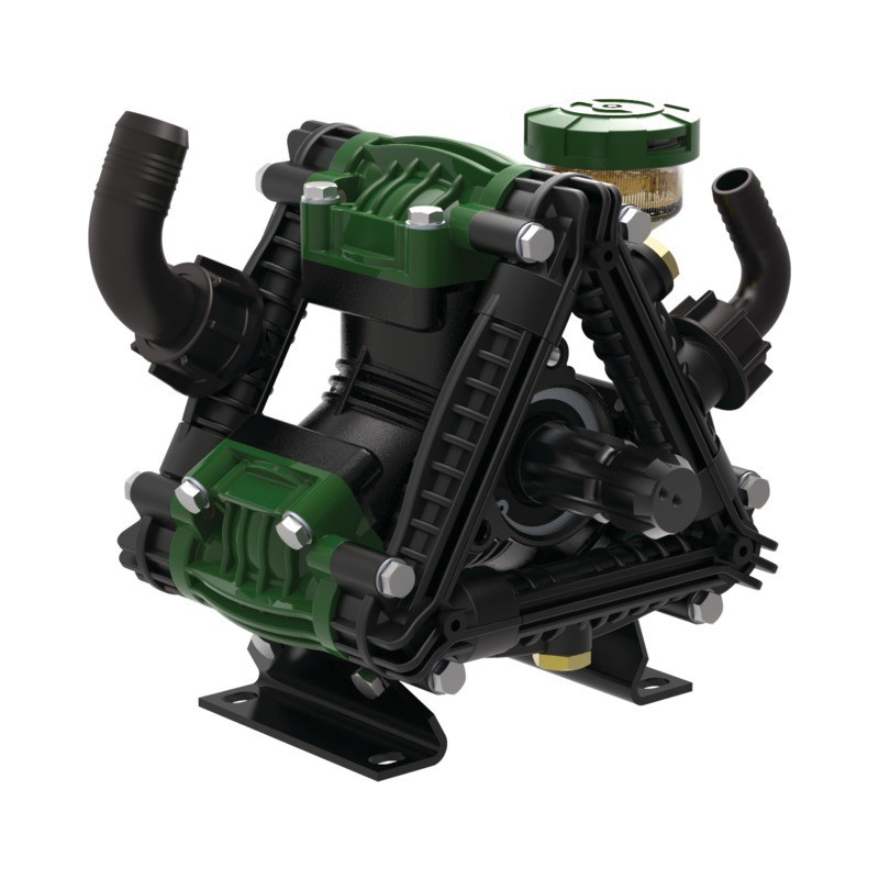 POMPE PULVERISATEUR BASSE PRESSION UDOR ZETA 70 3 PISTONS 71 L/MIN 20 BAR ARBRE SIMPLE 1''3/8Z6