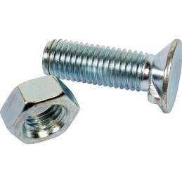 BOULON TETE FRAISEE 2 ERGOTS 11X35 GREGOIRE & BESSON BOITE DE 25