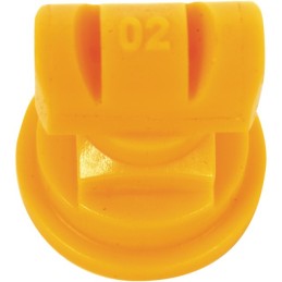 BUSE TEEJET DOUBLE JET PLAT TTJ60 110 02 VP JAUNE POLYMERE